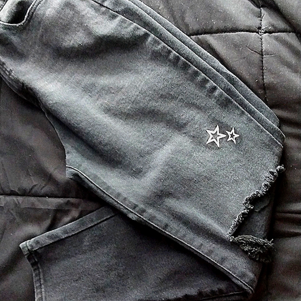 Black stared jeans size 11